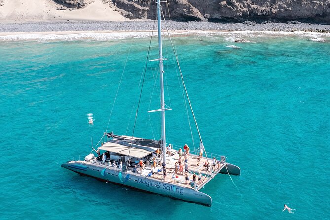 Fuerteventura: Magic Select Catamaran Trip with Food & Drinks - Setting Sail from Morro Jable at 10:00