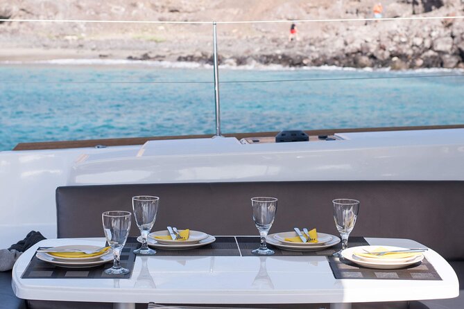 Fuerteventura: Small-Group Magic Deluxe Catamaran Cruise - Lunch prepared onboard