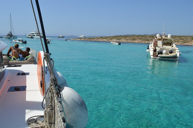Full Day Catamaran Cruise in Paros - Farangas Beach on Paros