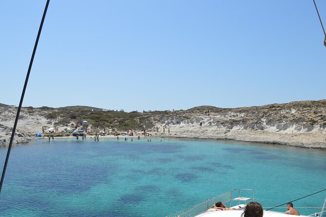 Full Day Catamaran Cruise in Paros - Simadoura and the final swim