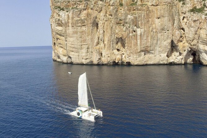 Full day Catamaran cruise in Porto Conte Natural Park - Sailing through Porto Conte Natural Park