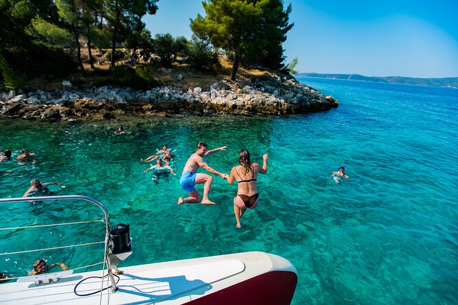 Full-Day Catamaran Cruise to Hvar & Pakleni Islands with Food and free Drinks - Pakleni Islands: the most scenic swim break