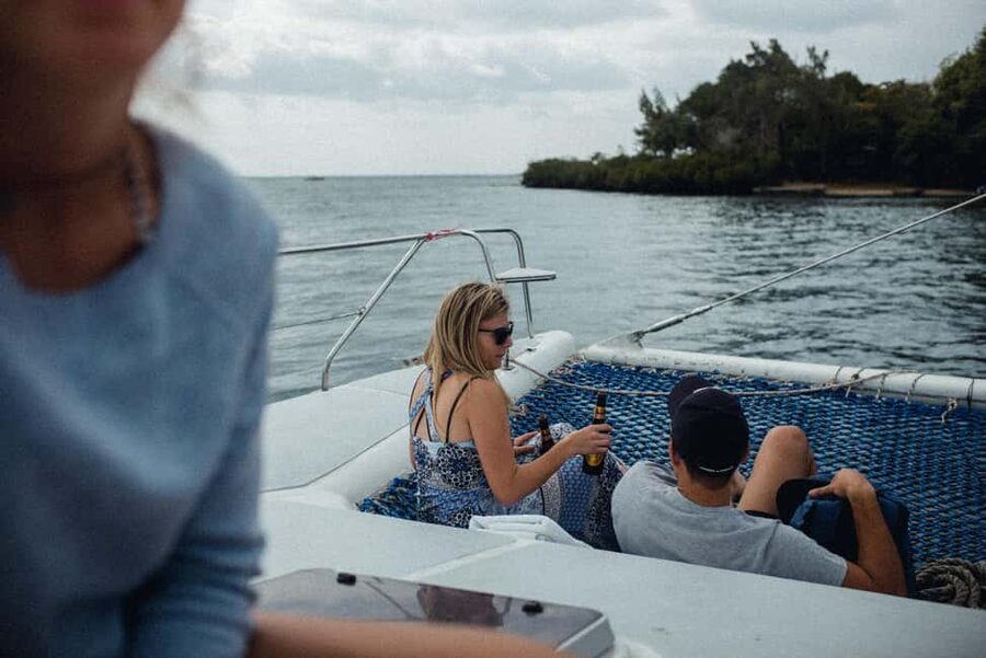 Full-day Catamaran Cruise to Ile aux Cerfs with Lunch - Snorkeling stops along the turquoise coast