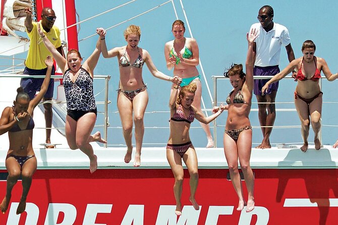 Full Day Catamaran Cruise to Rick's Café including Lunch - The long approach to Negril