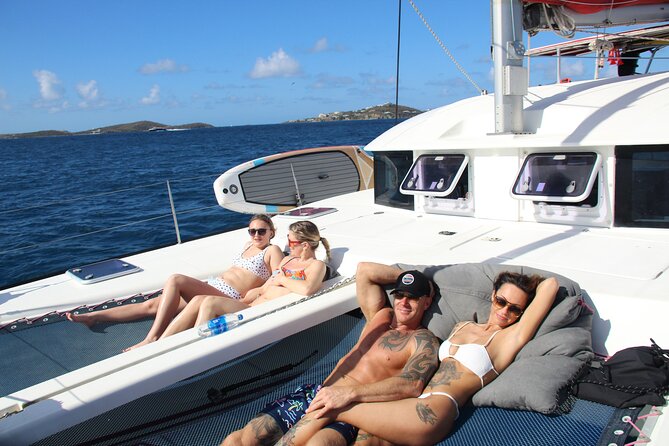 Full Day Private Charter on Luxury Catamaran Sailing. - Choosing Two or Three Snorkeling Stops