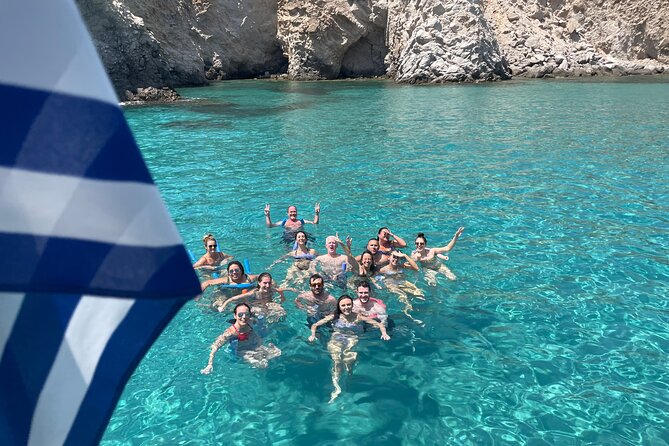 Full Day Tour to Kleftiko, Firlingos and Poliegos Catamaran - Kleftiko is the main event