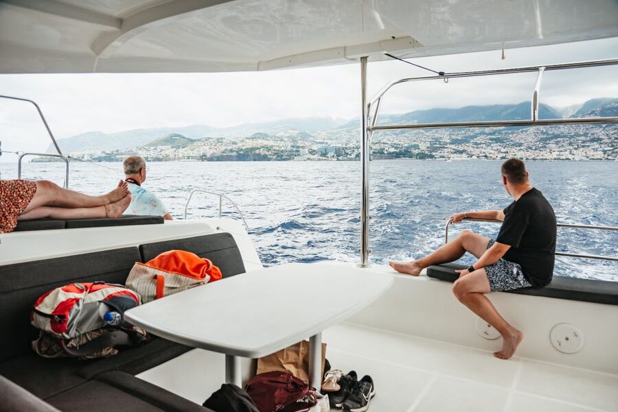 Funchal Bay: Dolphin & Whale Watch Luxury Catamaran Cruise - Boarding at Funchal’s New Marina