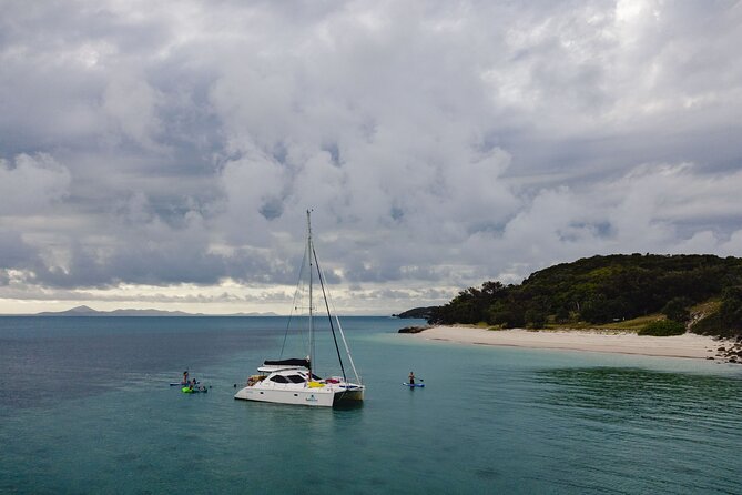 Funtastic Catamaran Cruise and Snorkel of Great Keppel Islands - Sailing Through the Southern Great Barrier Reef