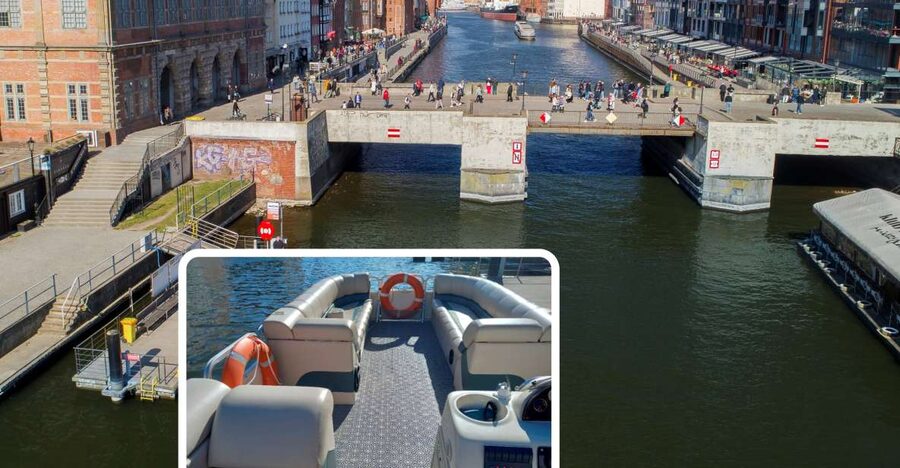 Gdańsk: Motlawa River Sightseeing Catamaran Cruise - The Green Gate and the Old Motława opening