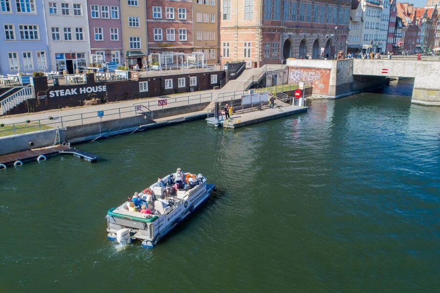 Gdańsk: Motlawa River Sightseeing Catamaran Cruise - Brabank and the new face of the river