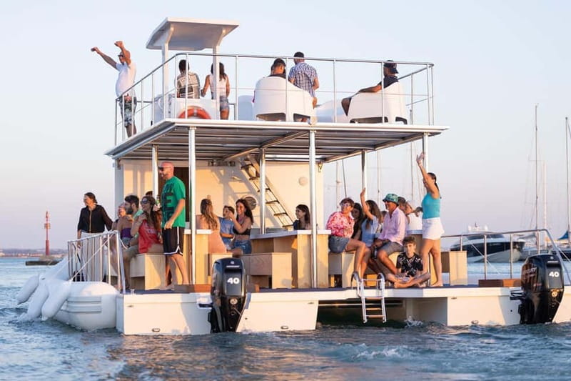 Giardini Naxos: Dolphin Catamaran Sunset Tour with Aperetif - Hunting for dolphins beyond Taormina