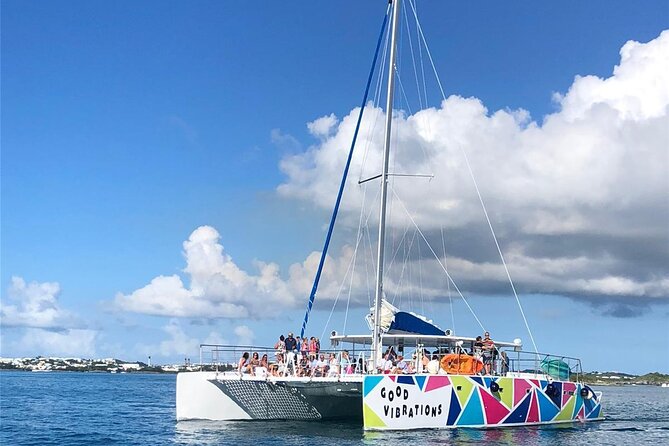 Good Vibration Catamaran Sail Swim Snorkel - Good Vibration Catamaran Sail at a Glance