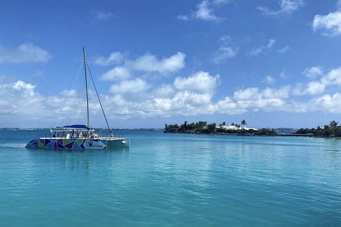 Good Vibration Catamaran Sail Swim Snorkel - Sailing Out Through Bermuda’s Turquoise Water
