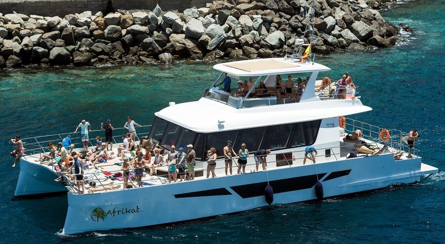 Gran Canaria: Afternoon Catamaran Cruise with Food & Drink - Setting out from Puerto Rico