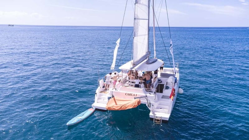 Gran Canaria: Catamaran Tour with Lunch on Pristine Beaches - The Coast Between Mogán and Playa de Tiritaña