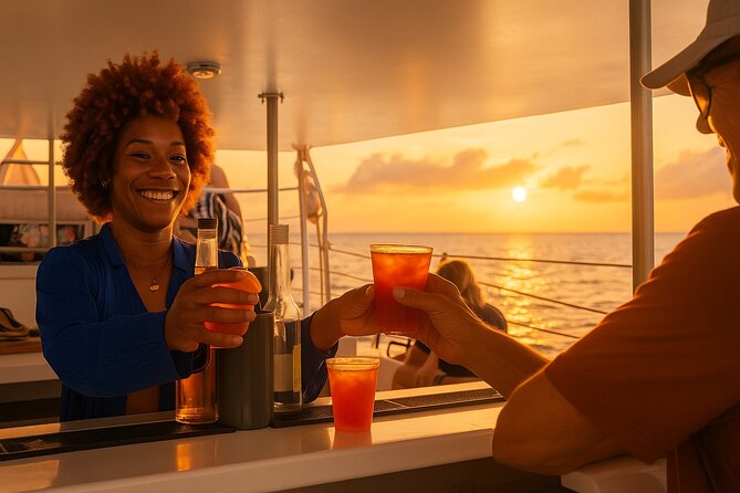 Grand Bahama Catamaran Sunset Cruise with Drinks and Snacks - Following Grand Bahama’s Coast by Catamaran