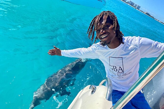 Group Catamaran 4 hr tour coral reef fun Iguana island adventure! - A closer look at the crew