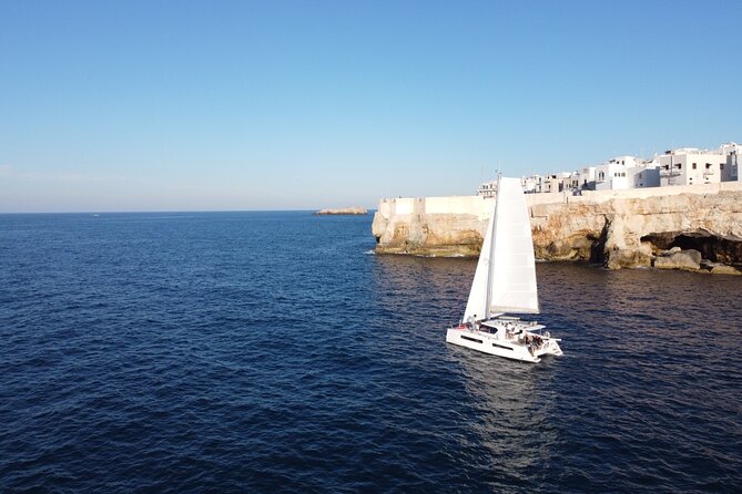 Guided Tour by Catamaran with Aperitif from Polignano a Mare - Key points at a glance