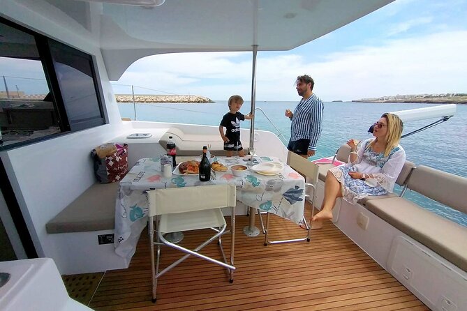 Guided Tour by Catamaran with Aperitif from Polignano a Mare - An Apulian aperitif with a view