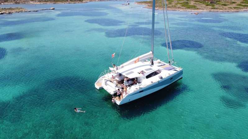 Gulf of Asinara: Full day catamaran excursion with lunch - Asinara National Park from the sea