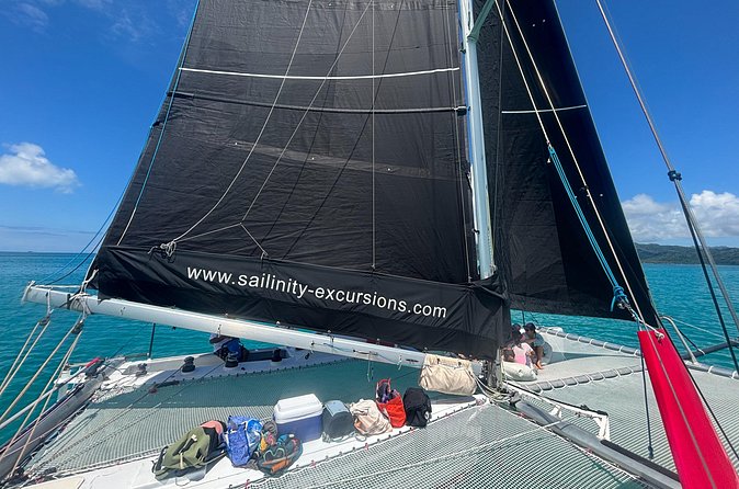 Half day catamaran sailing in the Sailinity Lagoon - What the $145.76 price includes