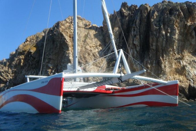 Half-Day Catamaran Trip in Menorca - Leaving Fornells for Menorca’s north coast