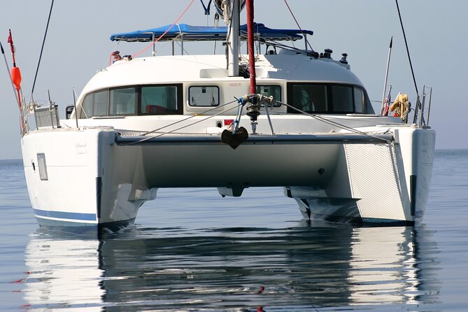 Half-Day Luxury Catamaran Sailing Cruise in Granada - Cava, fruit, and a calm start onboard