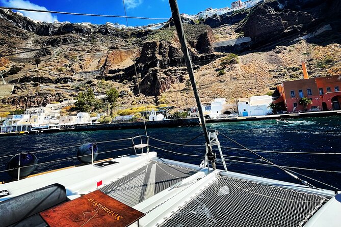 Half Day Premium Catamaran Cruise in Santorini including Oia - Oia and Ammoudi Bay need a route check