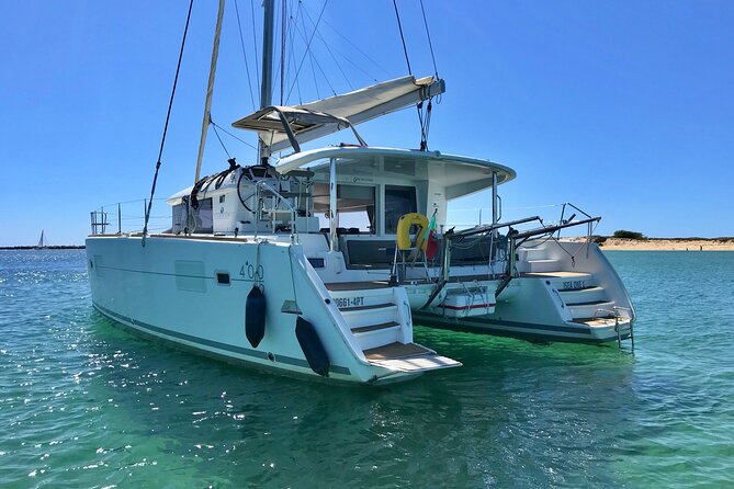 Half Day Private Catamaran Boat Tour - Ria Formosa - Cruising the Ria Formosa channels