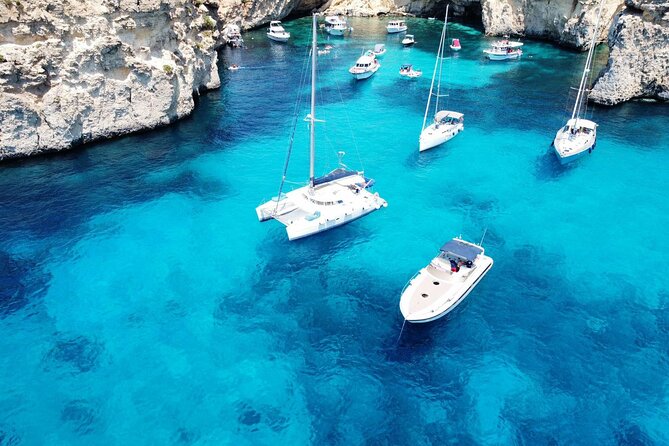 Half Day Scenic Catamaran Experience - Blue Lagoon: Malta’s famous swim stop