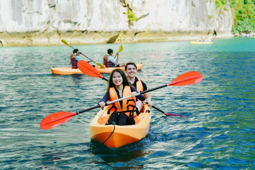 Hanoi/Ha Long: Ha Long Bay Luxury Day Cruise by Catamaran - The Return Cruise and Late Afternoon Trip Back