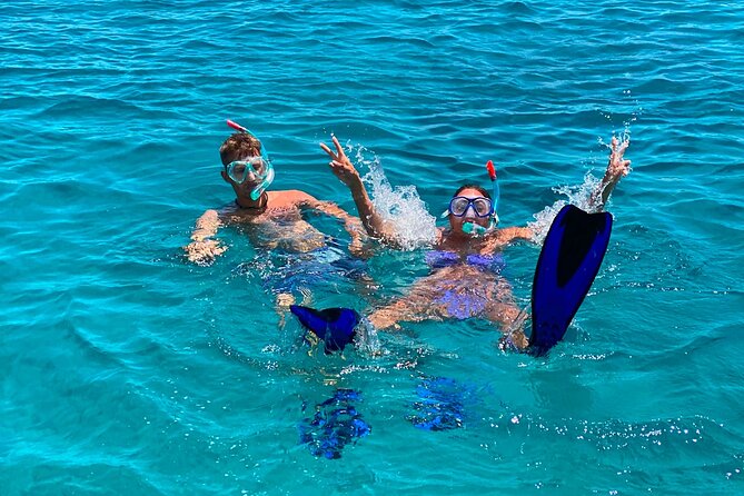 Heraklion: Catamaran Cruise to Dia with Sunset, Meal & Bar - The first hour at sea, from Heraklion toward Dia