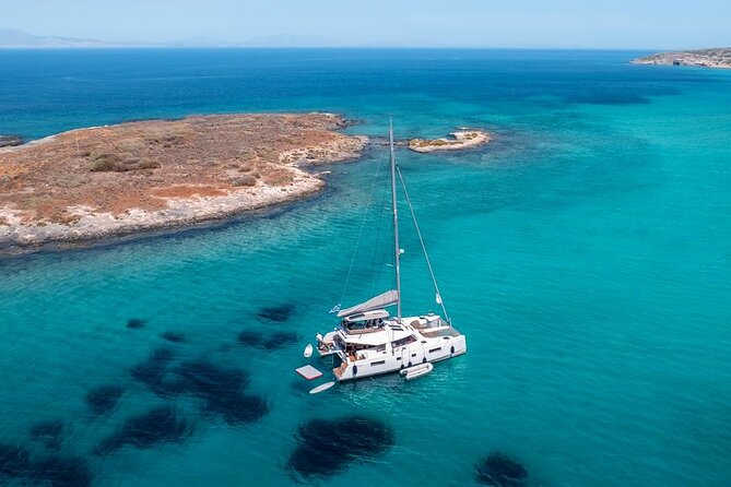 Heraklion: Dia Island Catamaran Cruise with Water Toys - Key things to know before you book