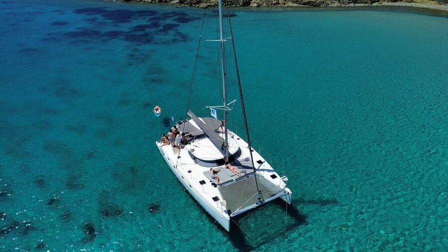 Heraklion: Dia Island Luxury Catamaran Cruise with Meal - Who should book this cruise?