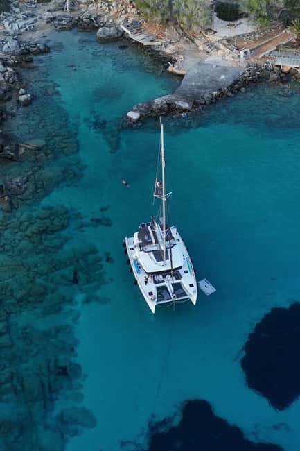 Heraklion Luxury Sailing Catamaran Dia Island | Gourmet Menu - Key points to know before booking