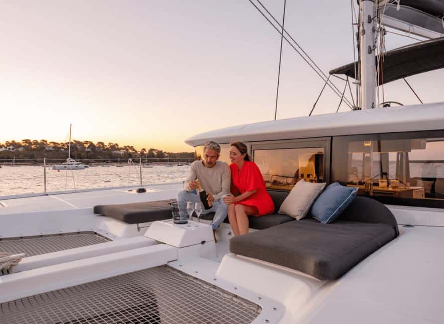 Heraklion Luxury Sailing Catamaran Dia Island | Gourmet Menu - Starting at Heraklion’s old harbor