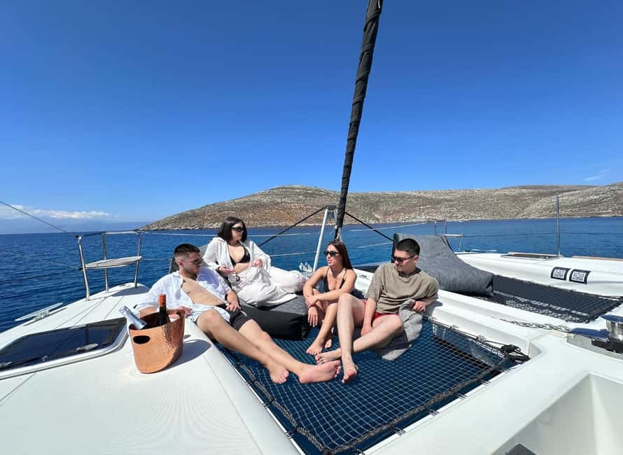 Heraklion Luxury Sailing Catamaran Dia Island | Gourmet Menu - Who will enjoy this catamaran most?