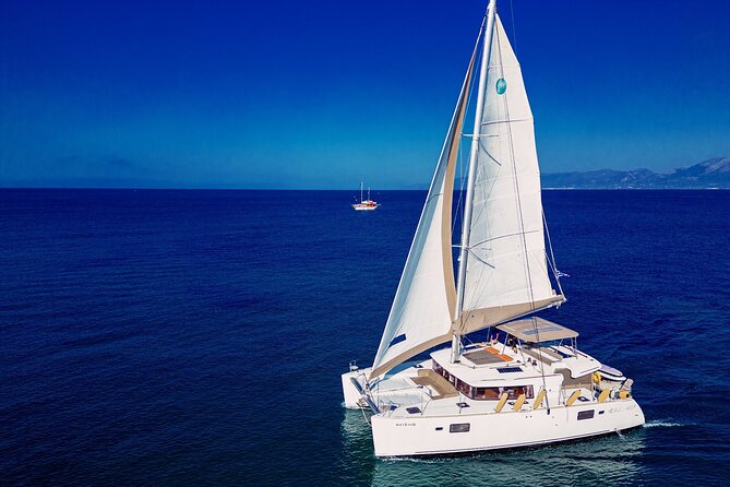 Heraklion: Private Catamaran Cruise to Dia with Meal & Drinks - Setting out from Heraklion at 3:30 pm