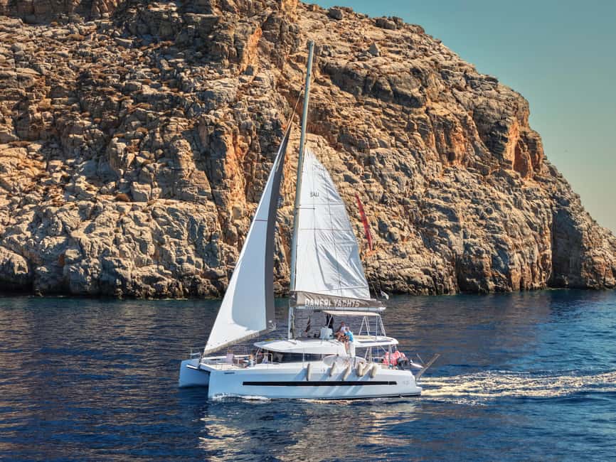 Hersonissos: Dia Catamaran Cruise with Lunch & Drinks - Dia Island and its protected waters