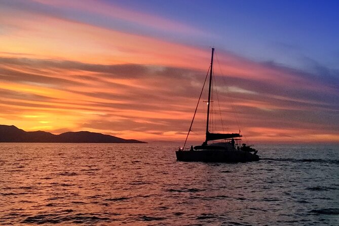 Hersonissos: Luxury Sunset Catamaran Cruise Sushi & Open Bar - Key things to know before booking
