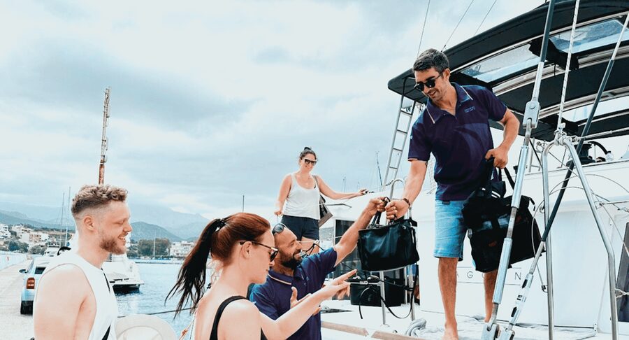 Hersonissos: Private Catamaran Cruise, Dia Island with Lunch - Should you book the Dia Island catamaran?