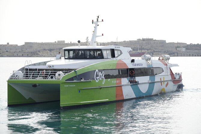 Highspeed Catamaran Crossing Between Malta and Gozo - Who will appreciate this catamaran most?