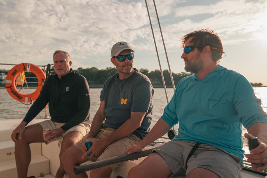Hilton Head Island: Golden Hour Catamaran Cruise - A good choice for couples, families, and groups