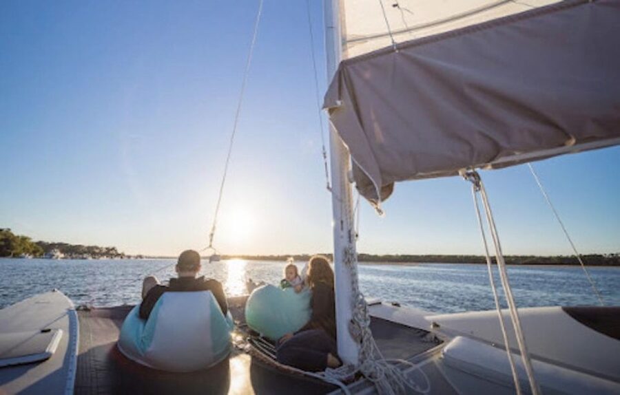 Hilton Head: Private Dolphin Day or Sunset Catamaran Sail - Who will enjoy this private catamaran most