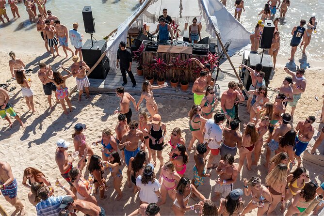 HipHop Catamaran Party from Cancun to Isla Mujeres - Boarding at Marina Albatros around noon