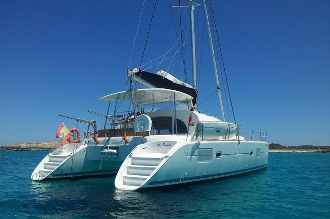 Ibiza Beach Hopping by Catamaran - Cala Baltrana, a quieter half-hour pause