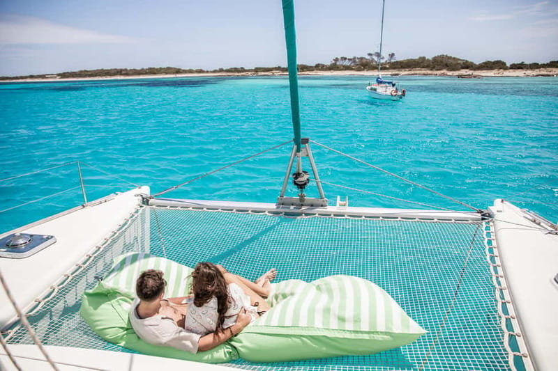 Ibiza: Small Group Day Trip to Formentera by Catamaran - Leaving Beso Beach Ibiza for a Full Day at Sea