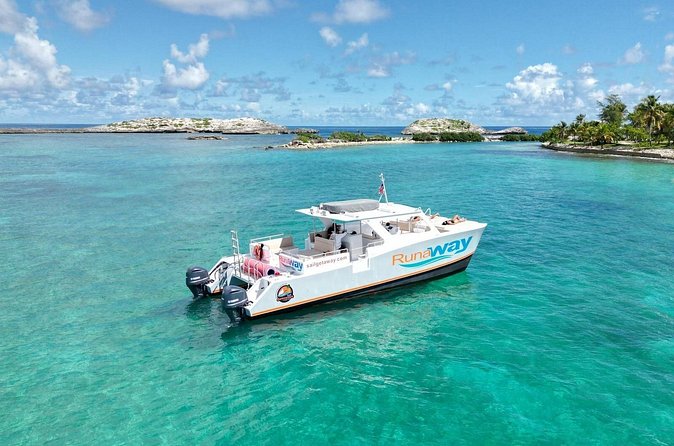 Icacos Double Dip Power Catamaran Snorkel & Beach Tour - Lunch, rum drinks, and a useful break