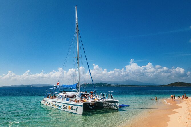 Icacos Island Catamaran Day Sail from Fajardo - Sailing from Puerto del Rey in Fajardo