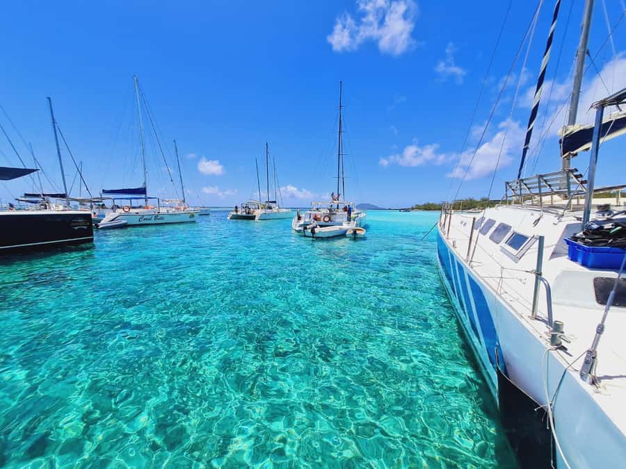 Ilot Gabriel: Catamaran Cruise & BBQ Lunch - Ilot Gabriel: sand, sea, and a short island break